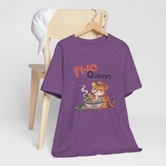 Pho Queen Cute Tiger Eating Pho T-shirt