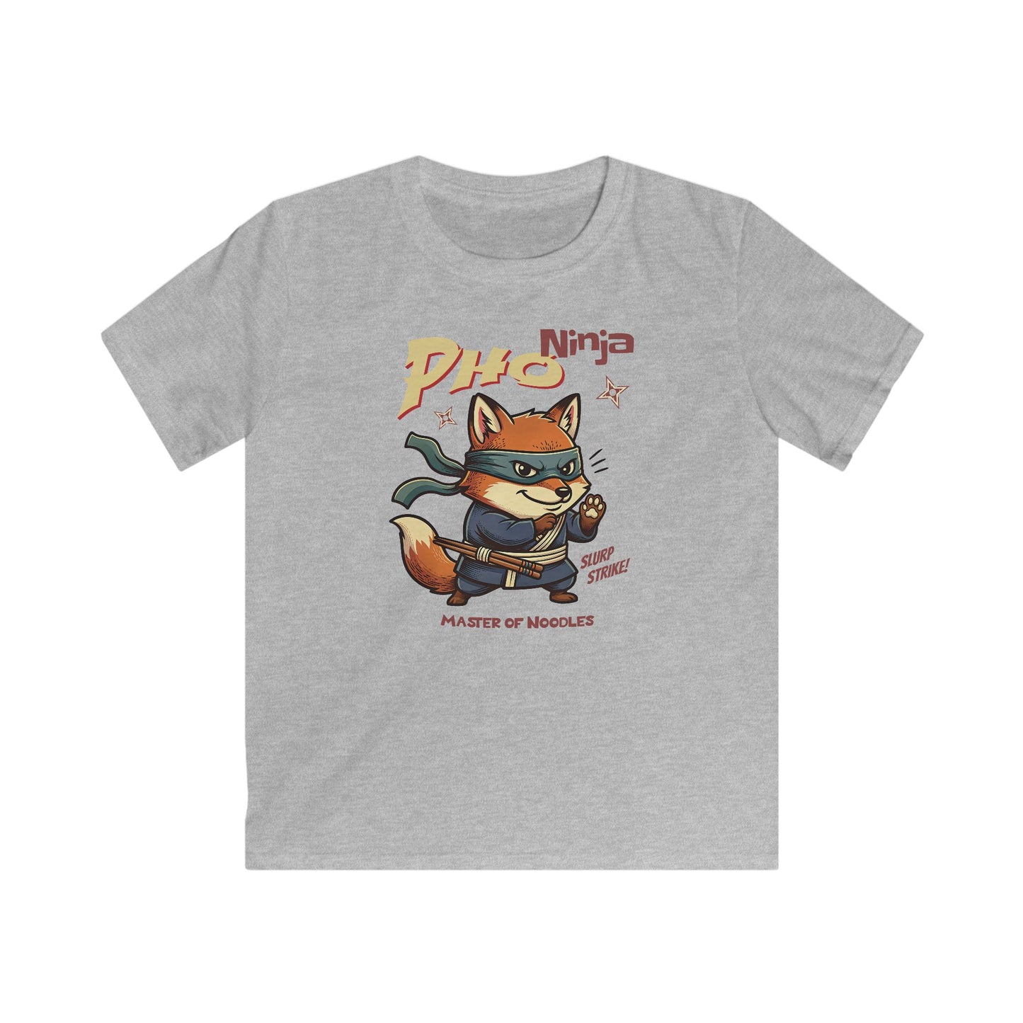 Pho Ninja Fox Master of Noodles T-shirt