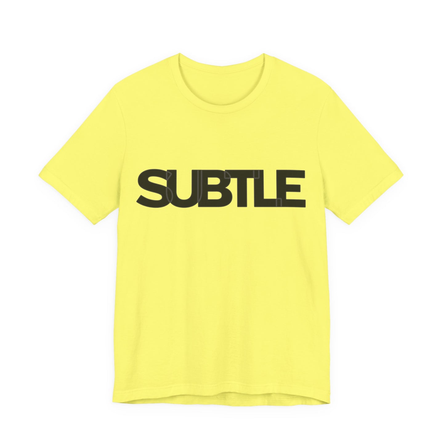 Minimalist 'SUBTLE' T-shirt