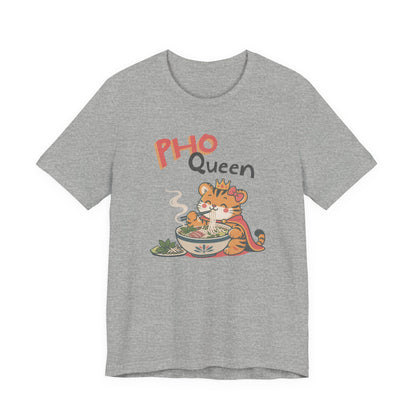 Pho Queen Cute Tiger Eating Pho T-shirt