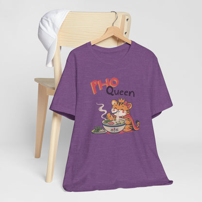 Pho Queen Cute Tiger Eating Pho T-shirt