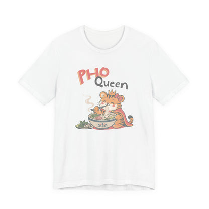 Pho Queen Cute Tiger Eating Pho T-shirt