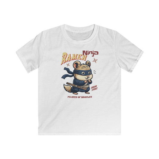 Ramen Ninja Hamster Master of Noodles T-shirt