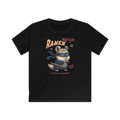 Ramen Ninja Hamster Master of Noodles T-shirt