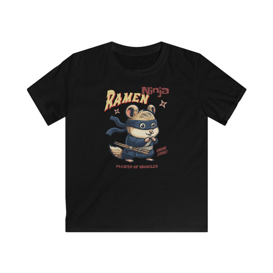 Ramen Ninja Hamster Master of Noodles T-shirt