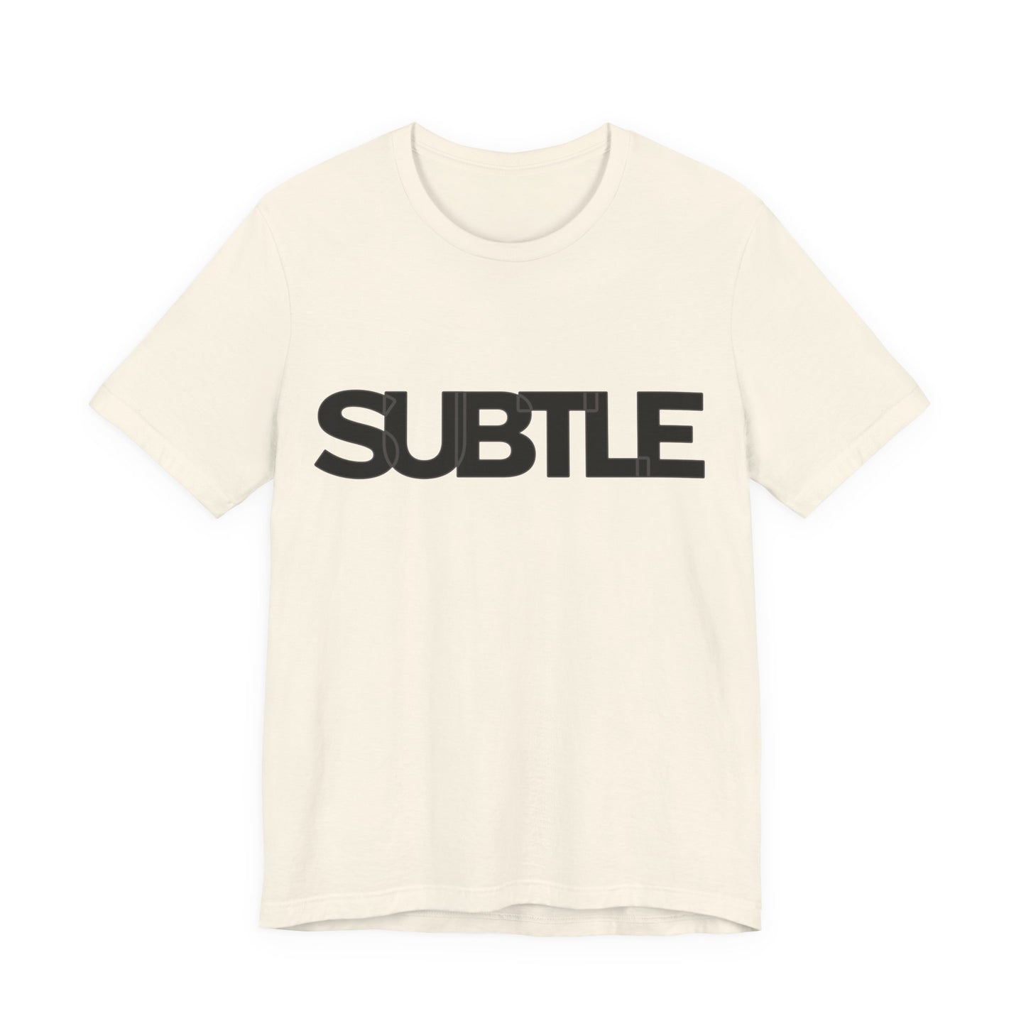 Minimalist 'SUBTLE' T-shirt