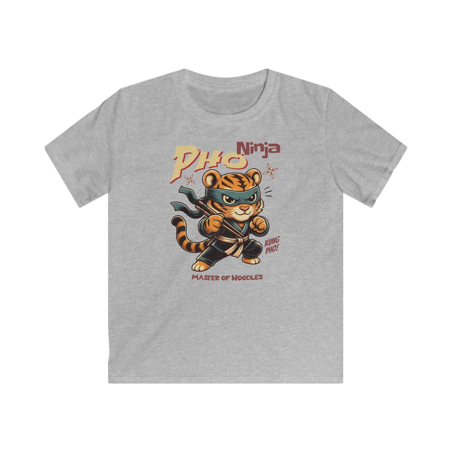 Pho Ninja Tiger Master of Noodles T-shirt
