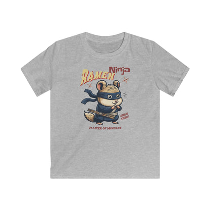 Ramen Ninja Hamster Master of Noodles T-shirt