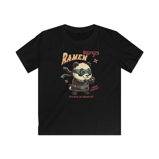 Ramen Ninja Panda Master of Noodles T-shirt