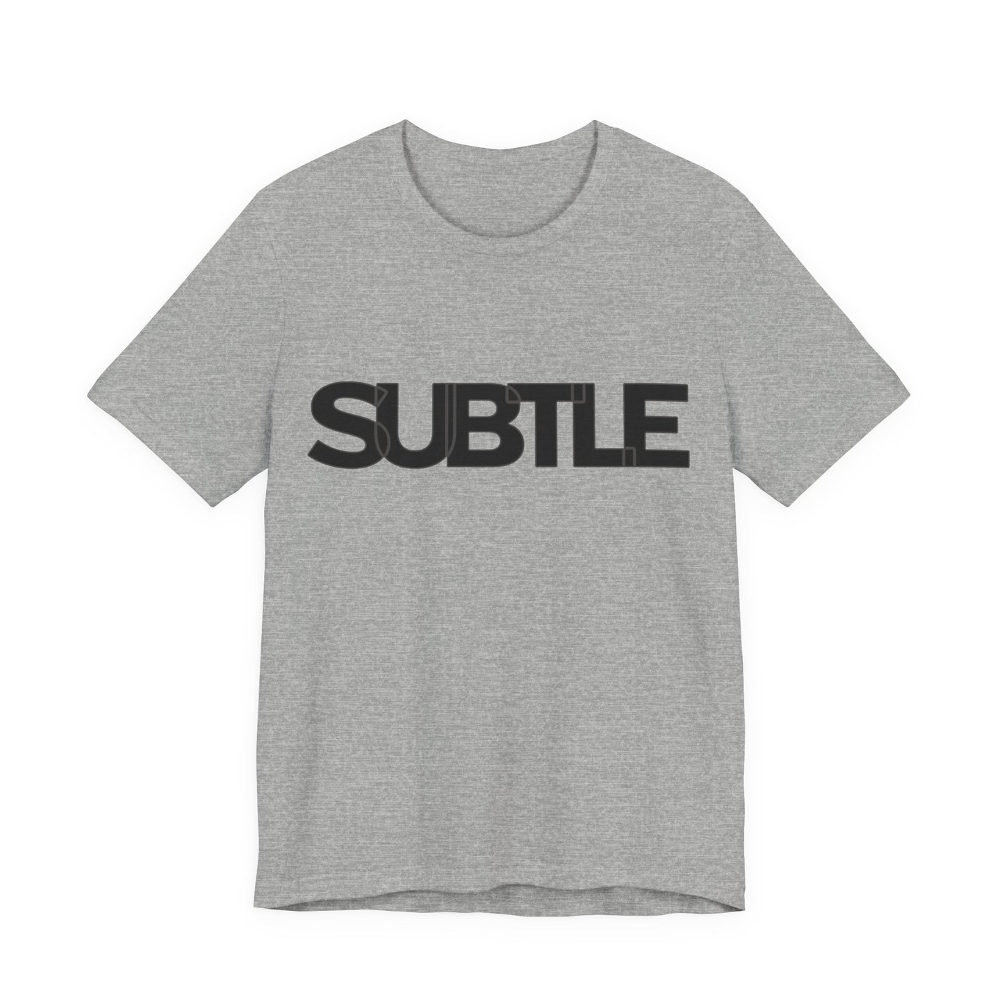 Minimalist 'SUBTLE' T-shirt